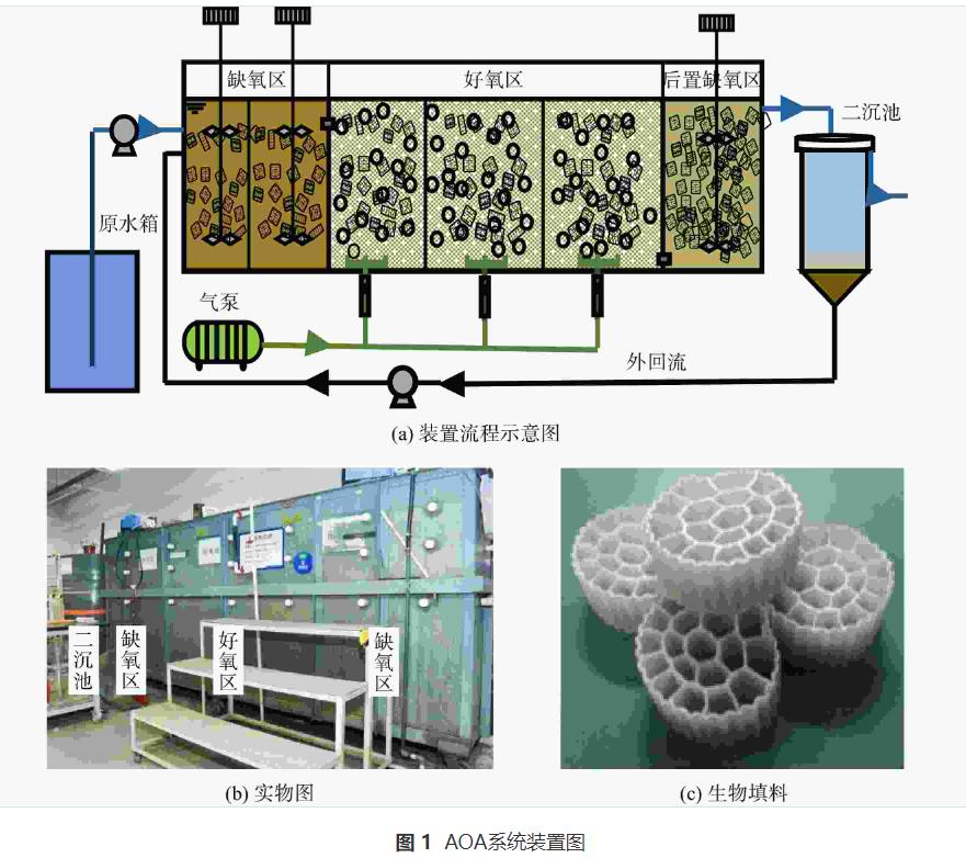 生活污水深度脱氮生物膜耦合AOA工艺(图1)