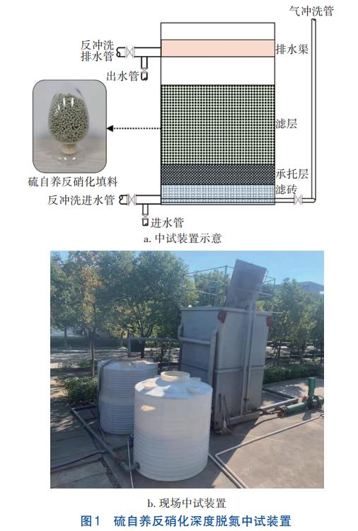印染废水硫自养反硝化深度脱氮技术(图1)