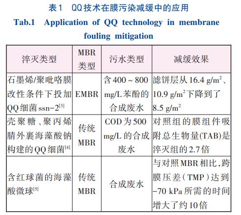 生物法减缓MBR膜污染工艺(图1)