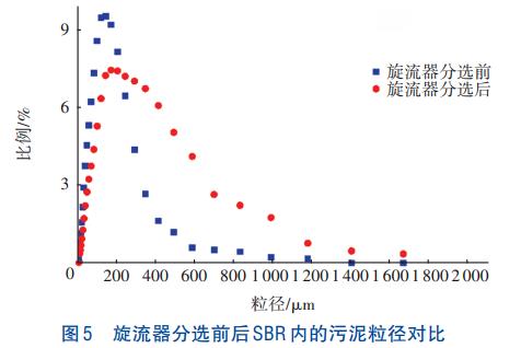 SBR耦合水力旋流器培养好氧颗粒污泥工艺(图5)